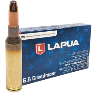 Náboj Lapua 6,5 Creedmoor Mega, SP, 10,10 g, 156 gr