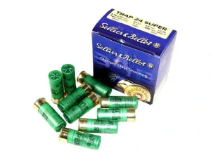 Brokový náboj 12x70 TRAP 24 SUPER 24,0 g 2,4 mm 25 ks