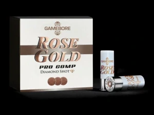  Brokový náboj Střelivo 12/70 Gamebore Rose Gold PRO COMP, 28g 2,3mm (8) - 25ks
