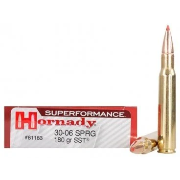 Náboj kulový Hornady, Superformance, .30-06 Sprg., 180GR (11,6g), SST