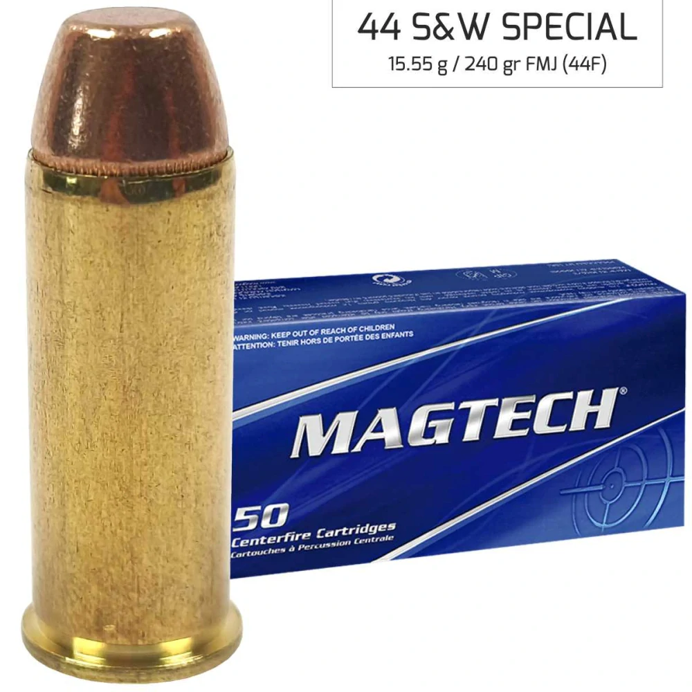Náboj Magtech 44 SPECIAL Low Recoil FMJ (44F) 15,55 g, 240 grs