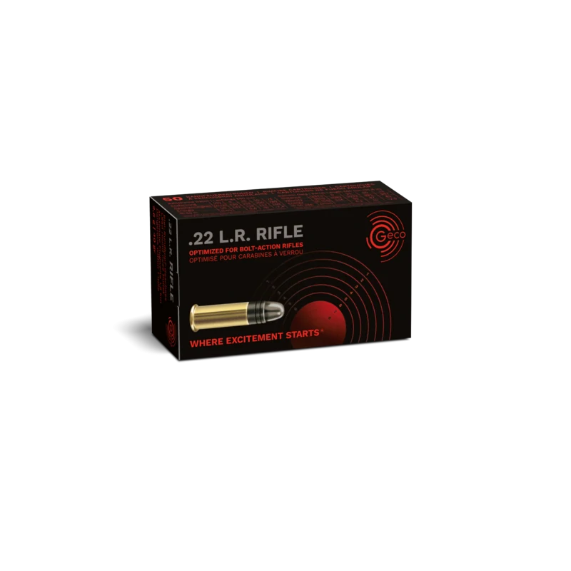 Geco .22LR Rifle 2,6 g 40 gr 50 ks
