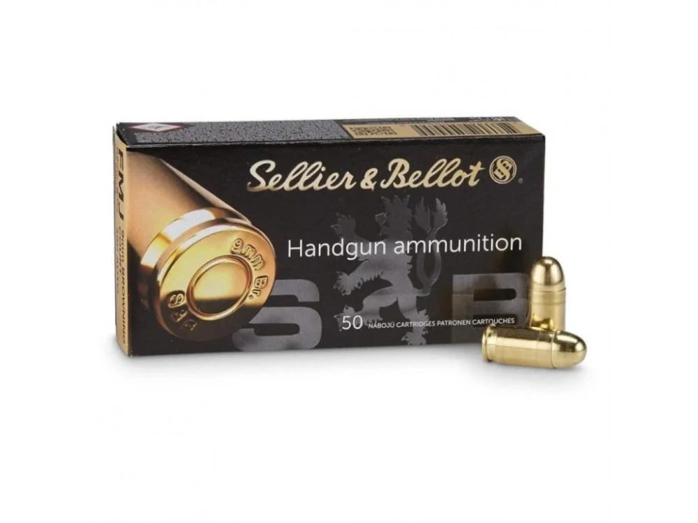 9mm Browning Court SB FMJ Celoplášť 6g (92gr) 50 ks