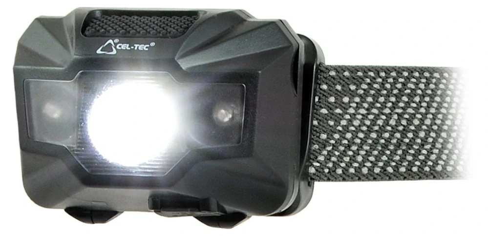 Nabíjecí LED čelová svítilna CEL-TEC HL150R