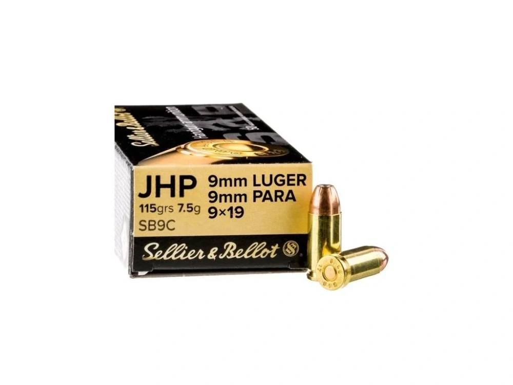 9mm Luger (9x19) SB JHP 115gr 50 ks