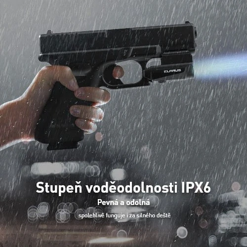 Výkonná taktická svítilna na zbraň Klarus GL1